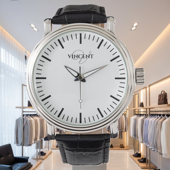 Skapa din egen lyxklänning för anpassningsbar armbandsur (men's dress watch)