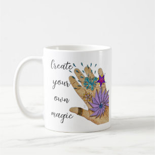 Skapa din egen magi kaffemugg