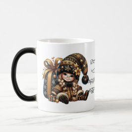 Skapa Din Egen Magisk Jul Tomte Presentpåse Mugg