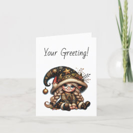 Skapa din egen magiska jultoma helgkort