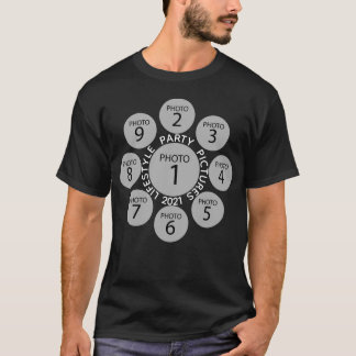 Skapa din egen MALL 9-FOTOKOLLAGE T Shirt