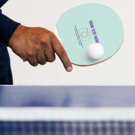 Skapa din egen måndagskorgs Pastel Pingisracket