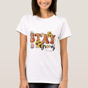 Skapa din egen mat för Groovy Tie Dye T Shirt