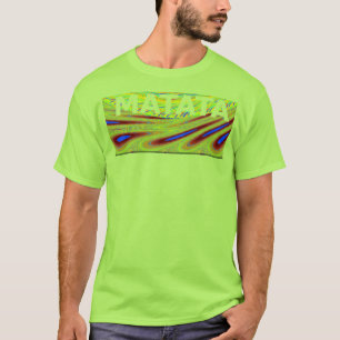 Skapa din egen matata-grundläggande T-Shirt-mall T-shirt
