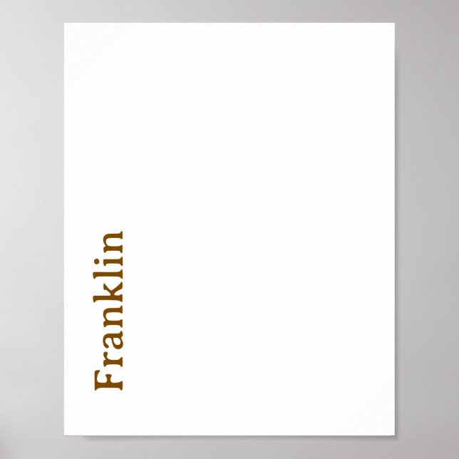 Skapa Din Egen Matt Affisch (Framsidan)