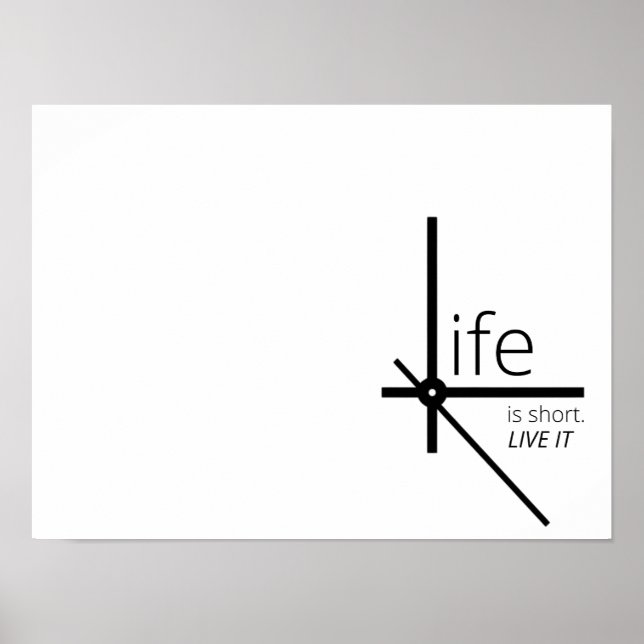 Skapa din egen matta värde papper affisch (Framsidan)