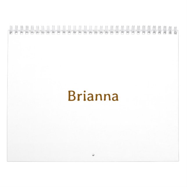 Skapa din egen medium 12 månaders kalender (Omslag)