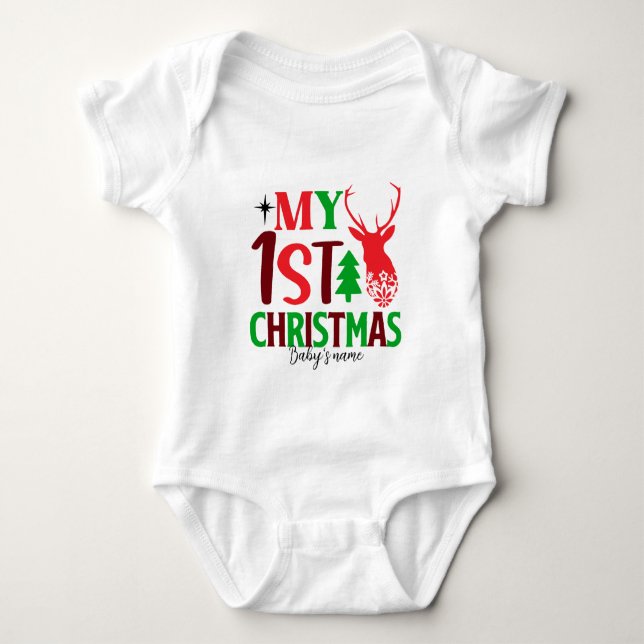 Skapa din egen min första jul t shirt (Framsida)