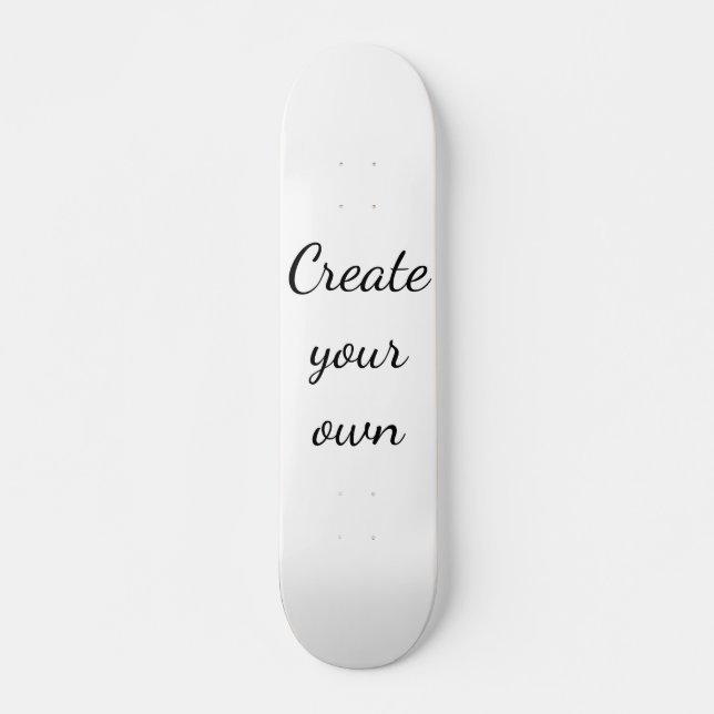 Skapa din egen mini skateboard bräda 18,5 cm (Framsida)