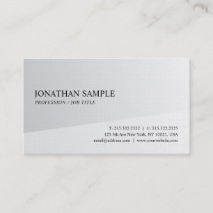 Skapa din egen minimalistisk Elegant med vanlig ly Visitkort