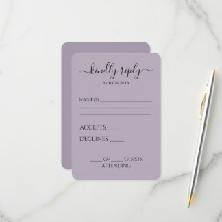 Skapa din egen minimalistiska enkla kalligrafi OSA kort