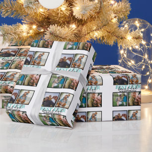Skapa din egen moderna Bonus Pappa 4-fotosamling Presentpapper