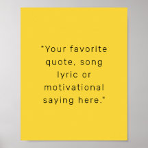 Skapa din egen moderna Personlig-offert Poster