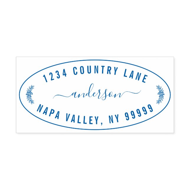 Skapa din egen moderna Returadress Självfärgande Stämpel (Design)