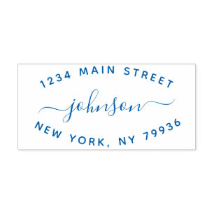 Skapa din egen moderna Returadress Självfärgande Stämpel