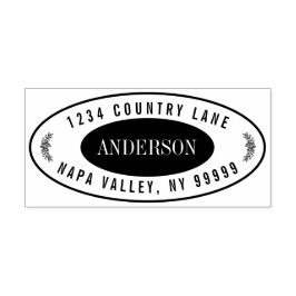 Skapa din egen moderna Returadress självtryckande Självfärgande Stämpel