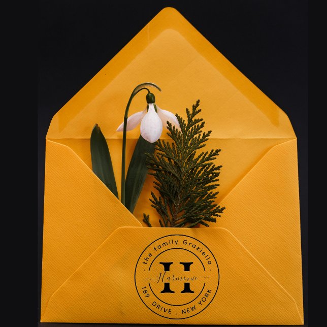 Skapa din egen moderna runda stämpel (Skapare uppladdad)