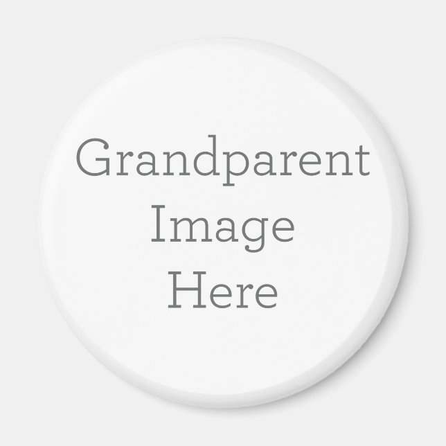 Standard, 5,7 Cm Cirkel Magnet (Framsidan)