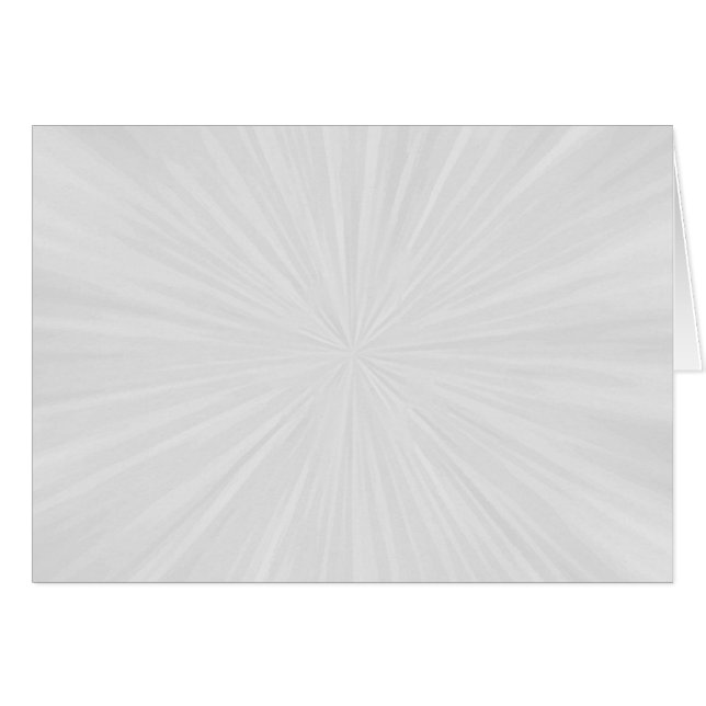 Skapa din egen Mörk Färg Ray-bakgrund - Grått Hälsningskort (Framsidan Horizontal)