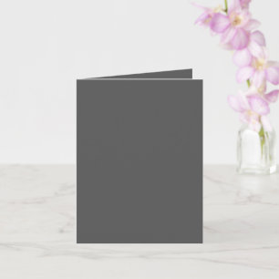 Skapa din egen mörk grått Anpassad design Kort