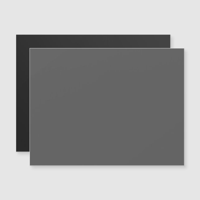 Skapa din egen mörkgrå anpassad design (Fram/baksida)