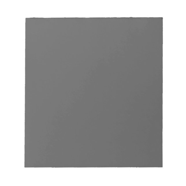 Skapa din egen mörkgrå anpassad design anteckningsblock (Framsida)
