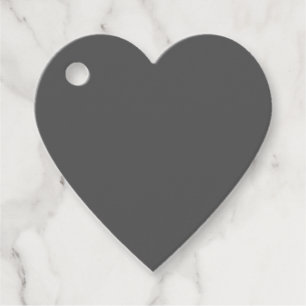 Skapa din egen mörkgrå anpassad design gåvor etiketter