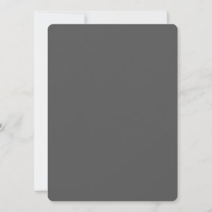 Skapa din egen mörkgrå anpassad design julkort