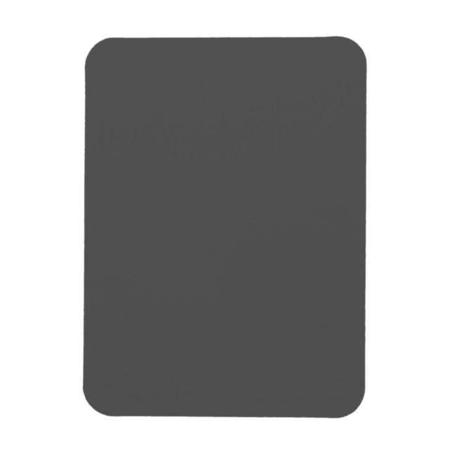 Skapa din egen mörkgrå anpassad design magnet (Vertikal)