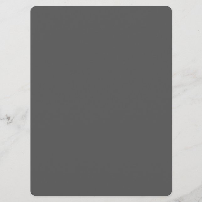 Skapa din egen mörkgrå anpassad design meny (Framsida)
