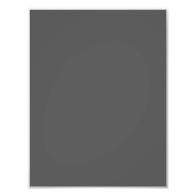 Skapa din egen mörkgrå anpassade design fototryck (Framsidan)
