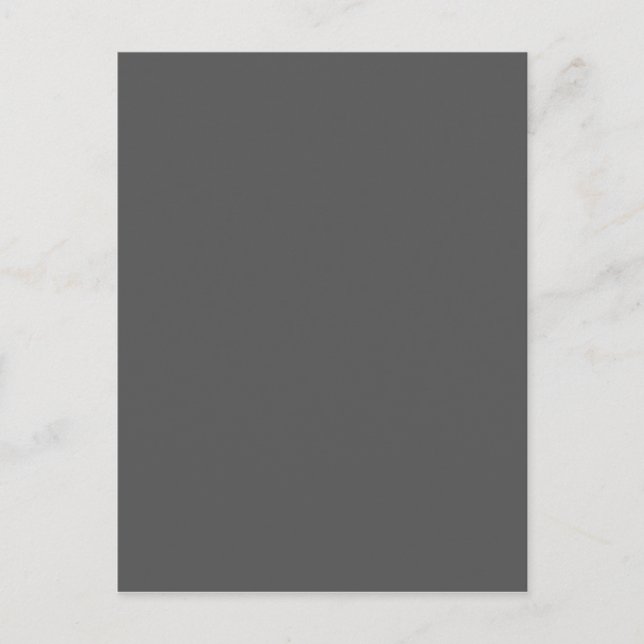 Skapa din egen mörkgrå anpassade design rådkort (Framsida)