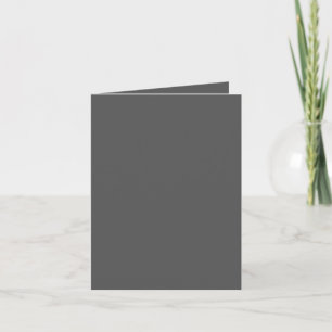 Skapa din egen mörkgrå anpassade design tack kort