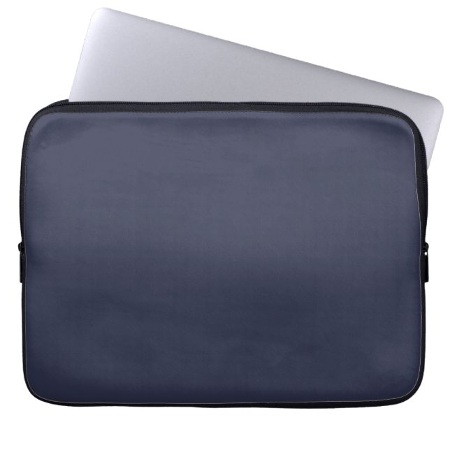 Skapa din egen mörkgrå anpassningsbar laptop fodral (Framsidan)