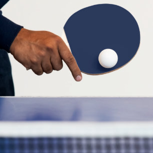 Skapa din egen mörkgråblå personliga pingisracket