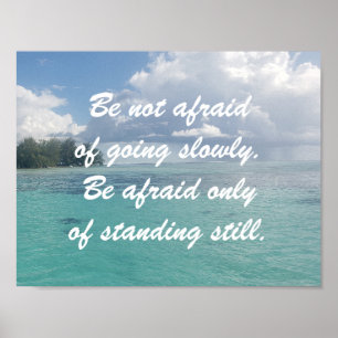 Skapa din egen motiverande inspirerande ocean poster