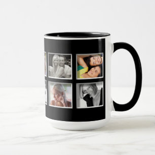Skapa-Din-Egen mugg för fotoCollagekaffe