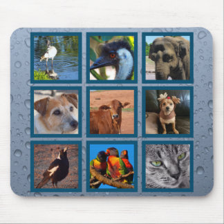 Skapa din egen muspekare - blå musmatta