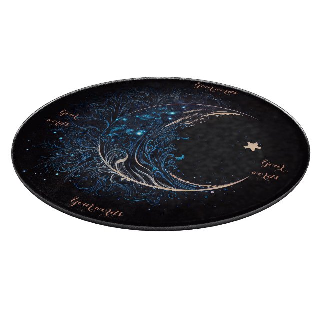Skapa din egen Mystical Blue & Guld Måne Altar (Hörn)