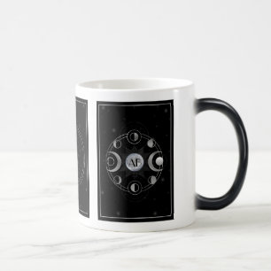 Skapa din egen Mystical Silver Triple Måne Tarot Magisk Mugg