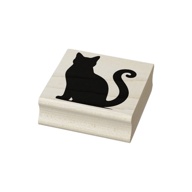 Skapa Din Egen Mystisk Svart Kattunge Stämpel (Stämpel)