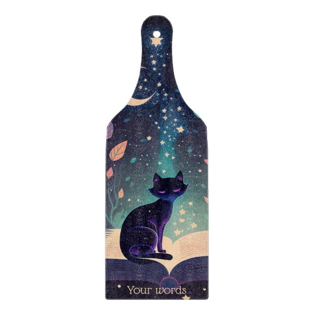 Skapa din egen, mystiska, svarta kattmagasin (Framsidan)