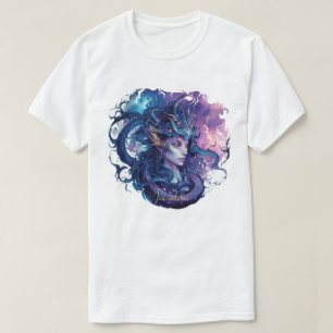 Skapa din egen mytologiska Medusa Gorgon T Shirt