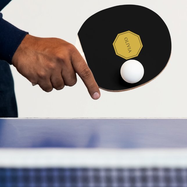 Skapa din egen Namn Ping Pong Paddle Pingisracket (Insitu)