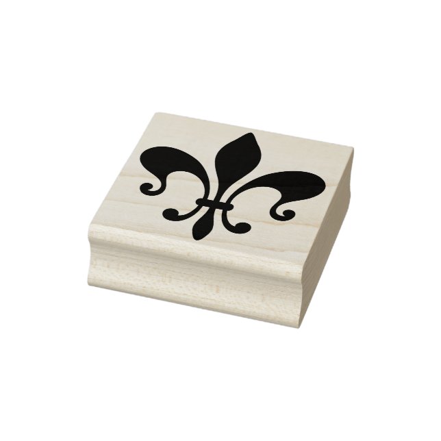 Skapa din egen narrs Fleur De Lis Stämpel (Stämpel)