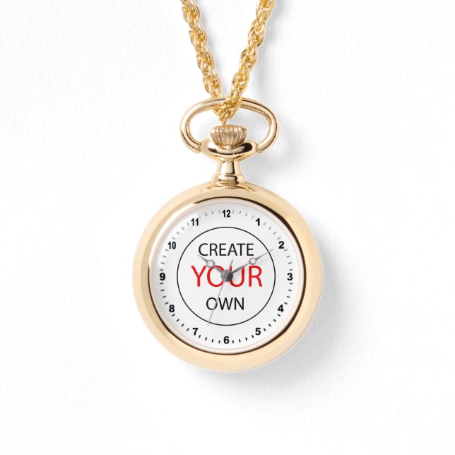 Skapa din egen Necklace Watch, Personalize /Photo Armbandsur (Framsida)