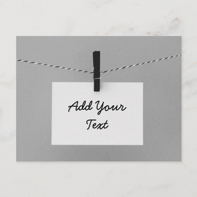 Skapa Din Egen Notis - Personalisera Den Vykort (Framsida)