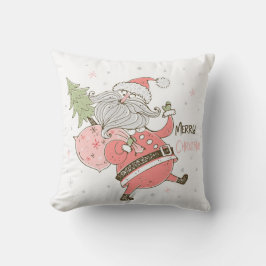 Skapa Din Egen Nyckfull Tomte Vit Kudde