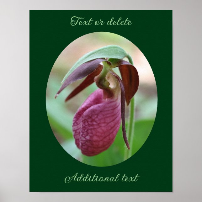Skapa din egen offert för Rosa-Dam-sladdar Poster (Framsidan)