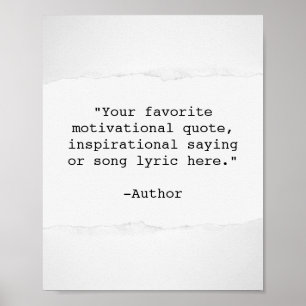 Skapa din egen offertPoster Poster